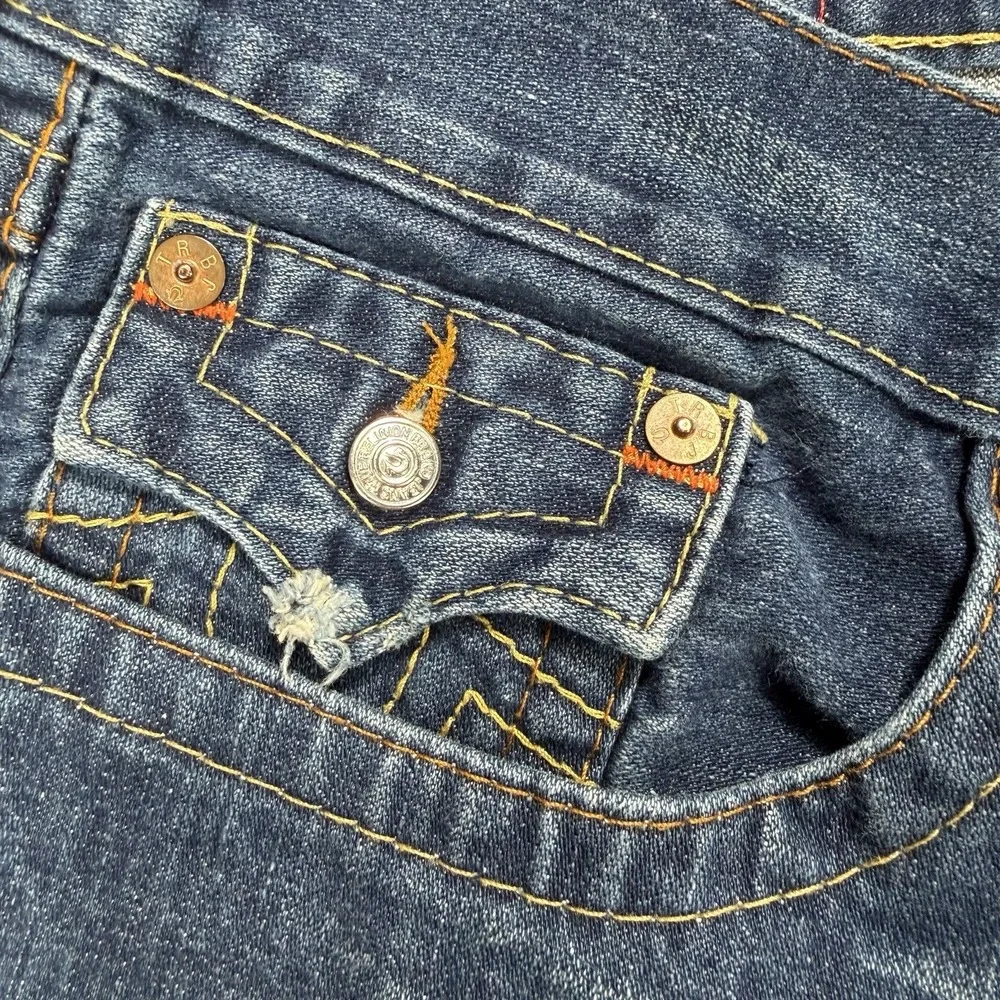 True Religion Billy Bootcut Jeans Men's 38 (Actual 40x33) USA Made Y2K Western